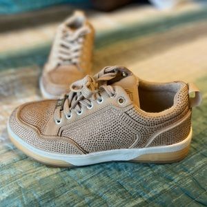 Carvela Glide Bling Rhinestone Embellishment Sneakers